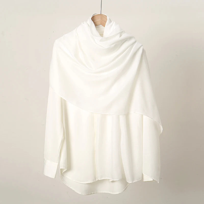 Foulard Hijab en Coton et Lin