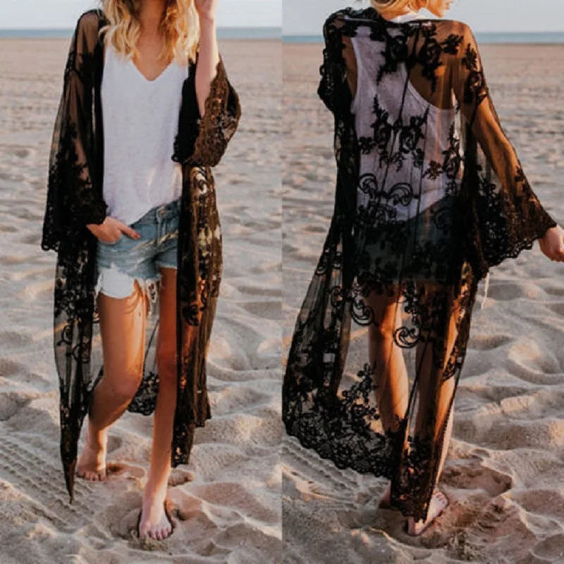 Cardigan Couvre-Maillot de Plage