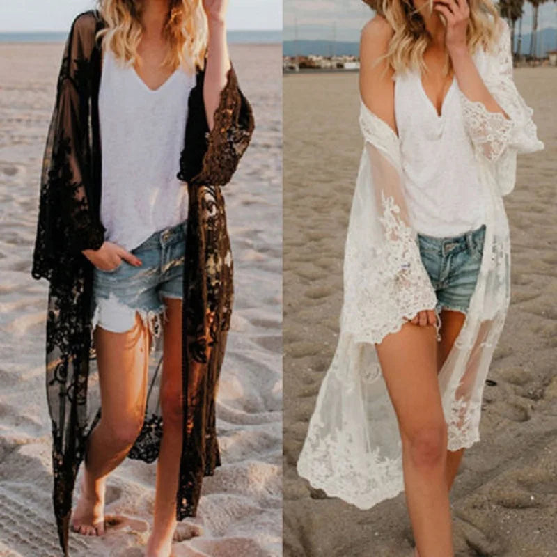 Cardigan Couvre-Maillot de Plage