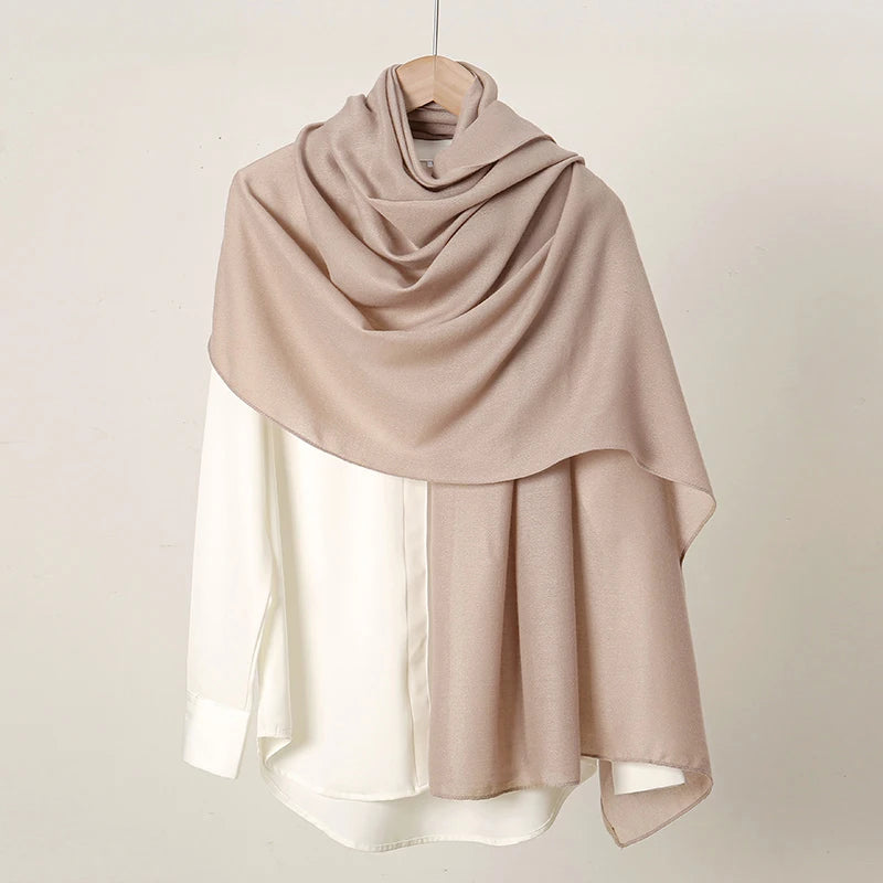 Foulard Hijab en Coton et Lin