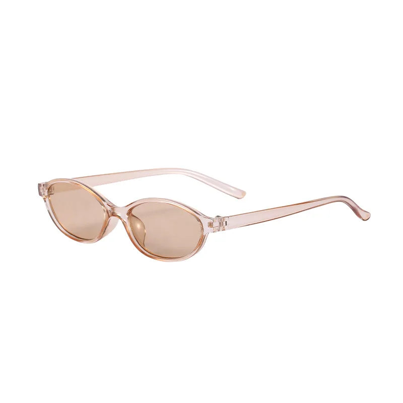 Lunettes de Soleil Ovales Rétro
