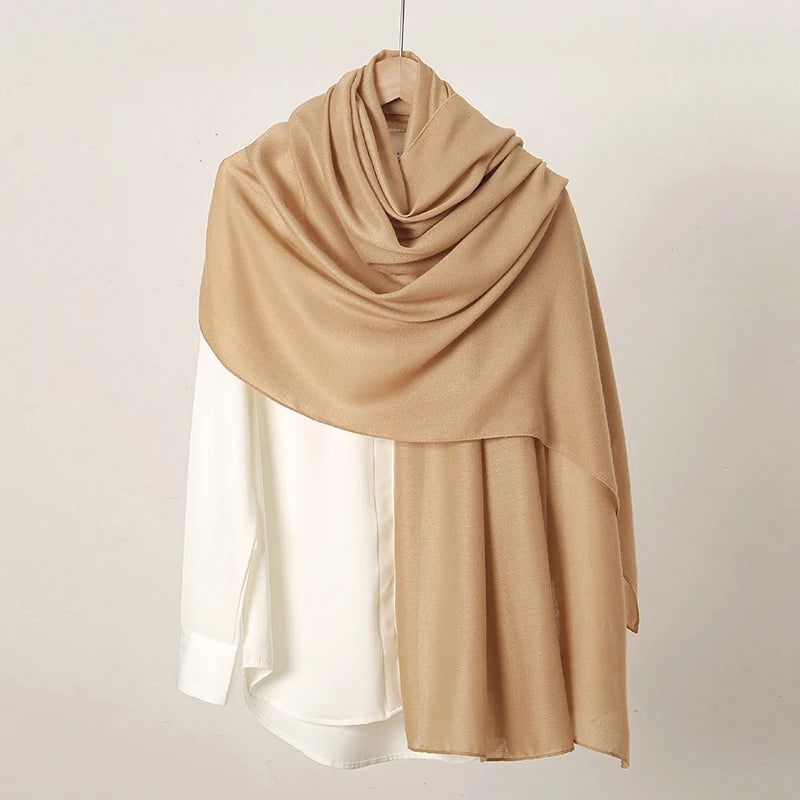 Foulard Hijab en Coton et Lin