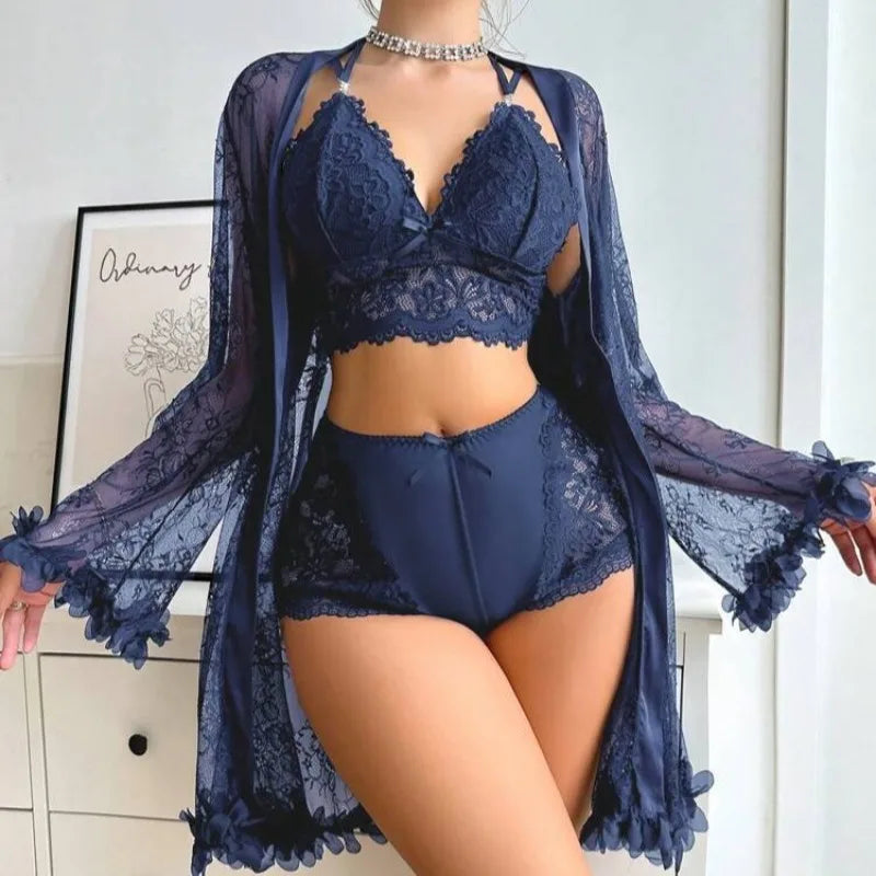 Ensemble Peignoir Dentelle