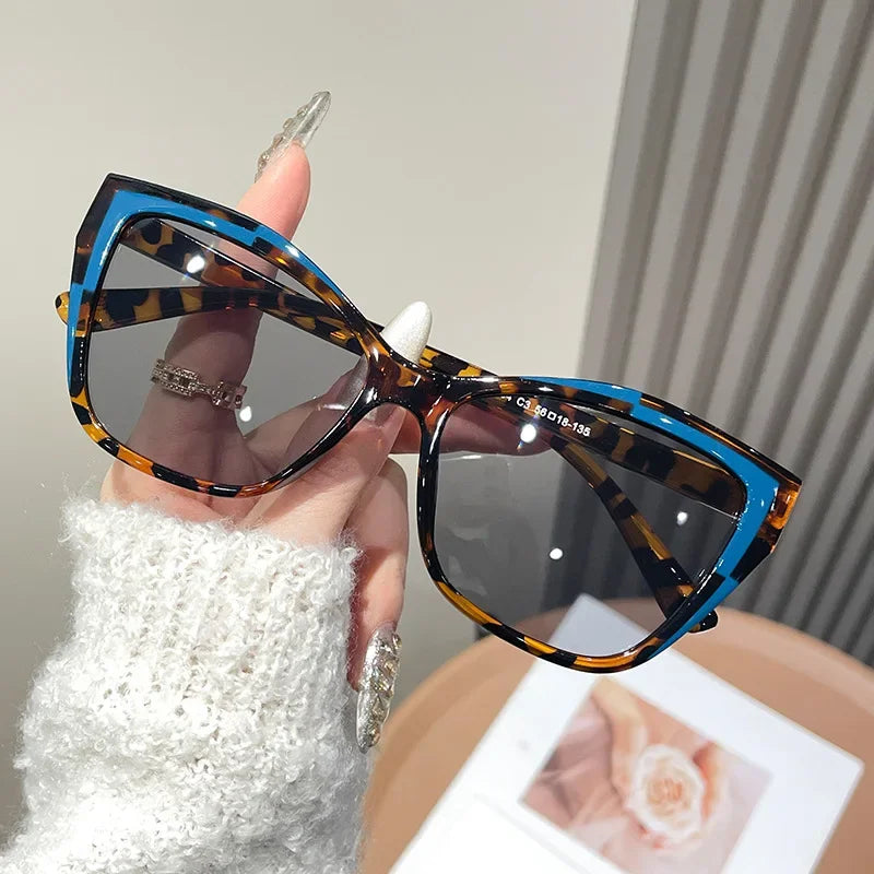 Lunettes de Soleil Color Block