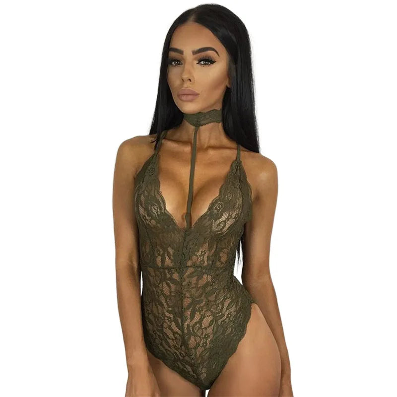 Babydoll Dentelle Ajourée