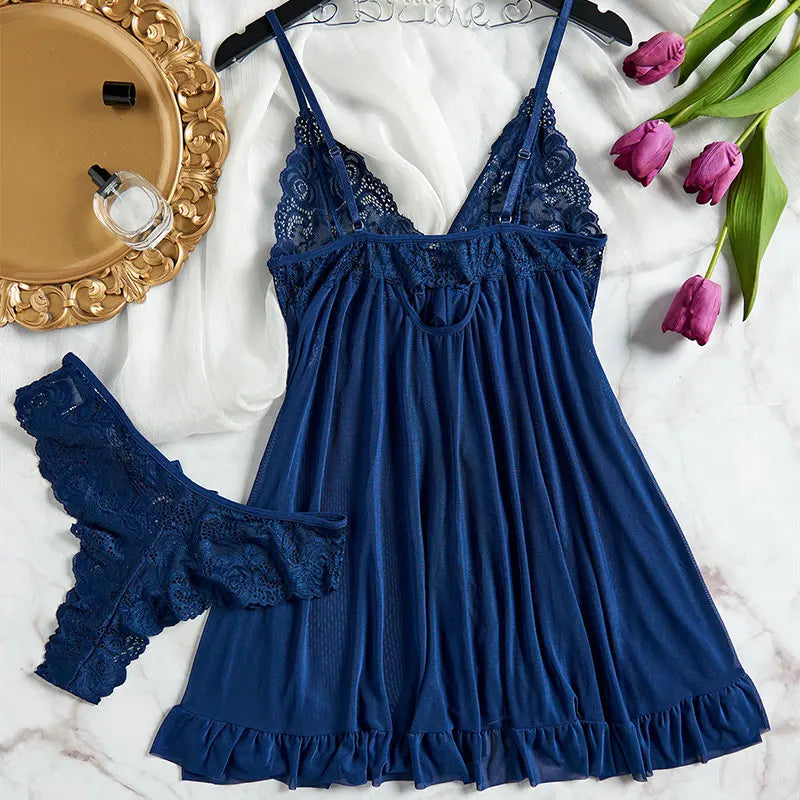 Ensemble Nuisette Tulle & String