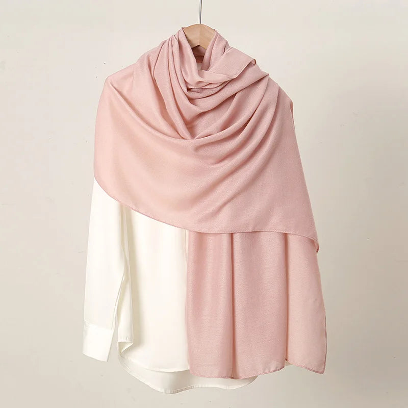 Foulard Hijab en Coton et Lin