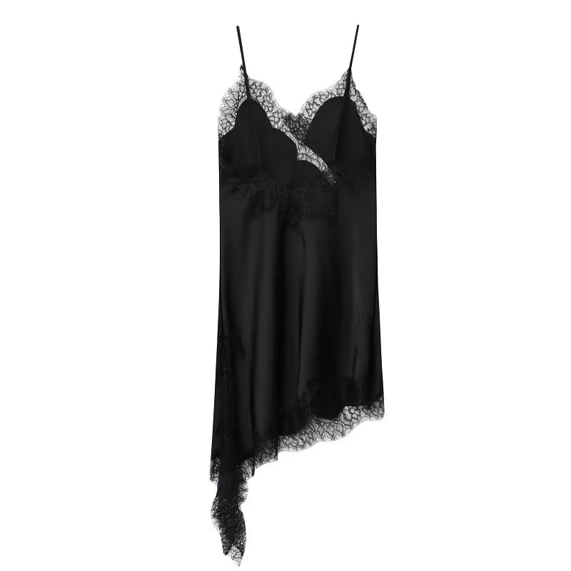 Robe Courte Satinée