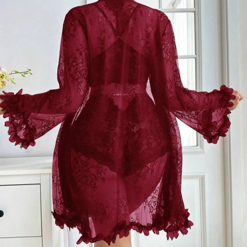 Ensemble Peignoir Dentelle