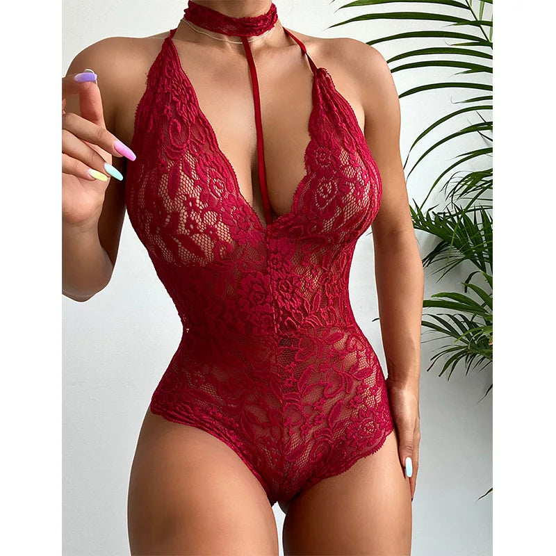 Babydoll Dentelle Ajourée