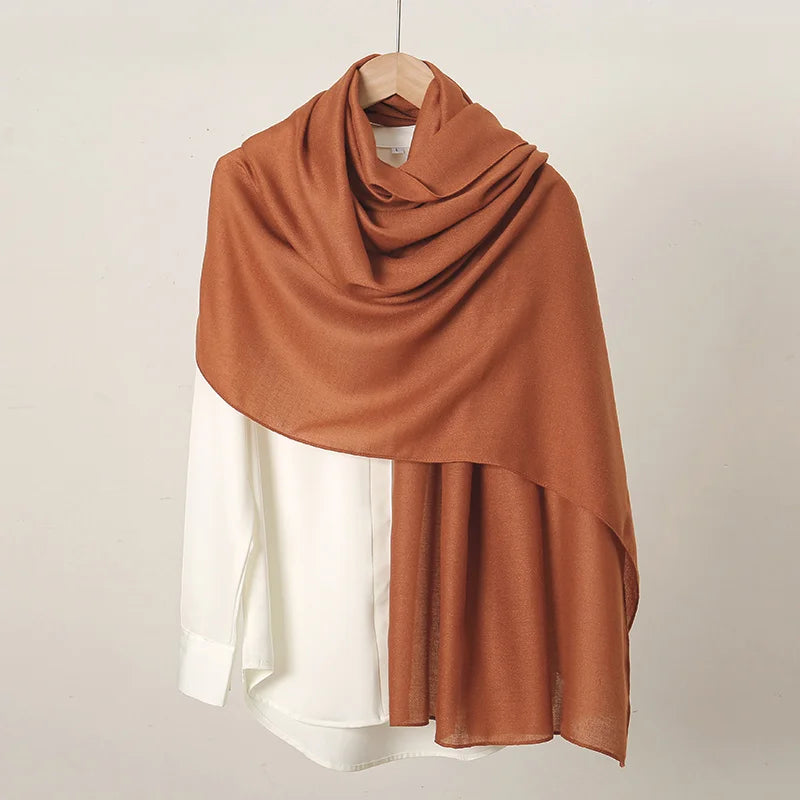 Foulard Hijab en Coton et Lin