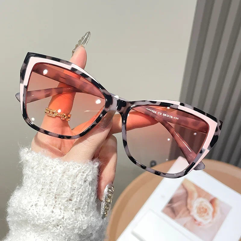 Lunettes de Soleil Color Block