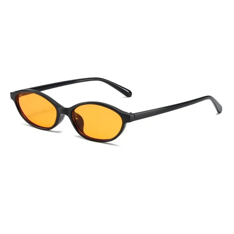 Lunettes de Soleil Ovales Rétro