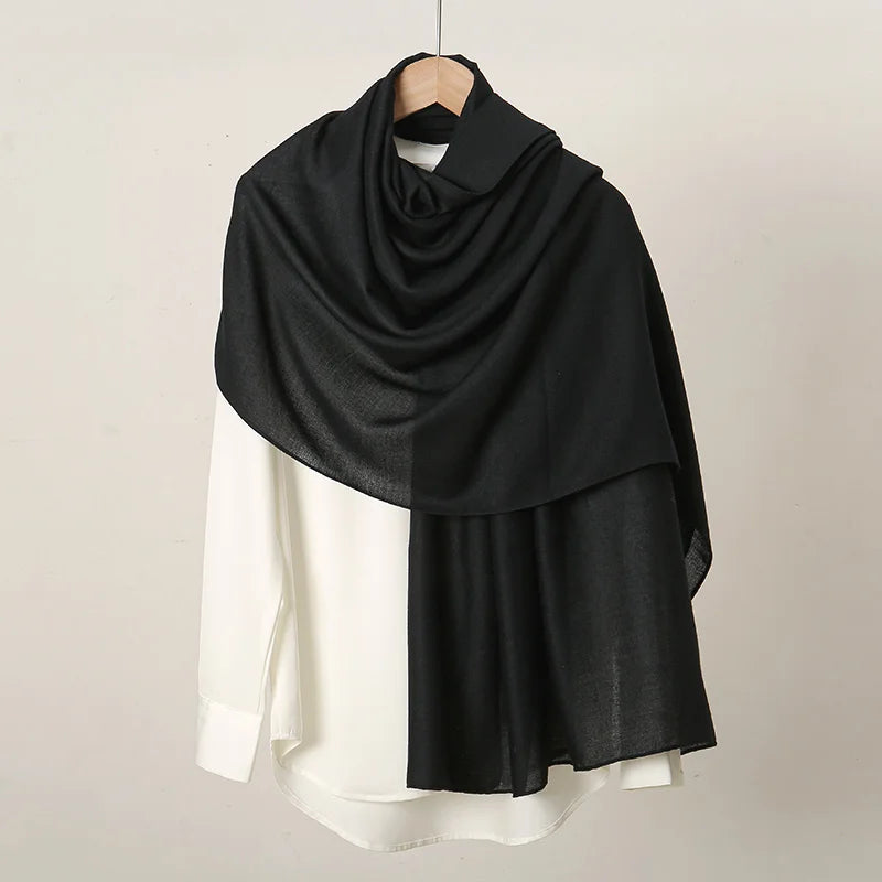 Foulard Hijab en Coton et Lin