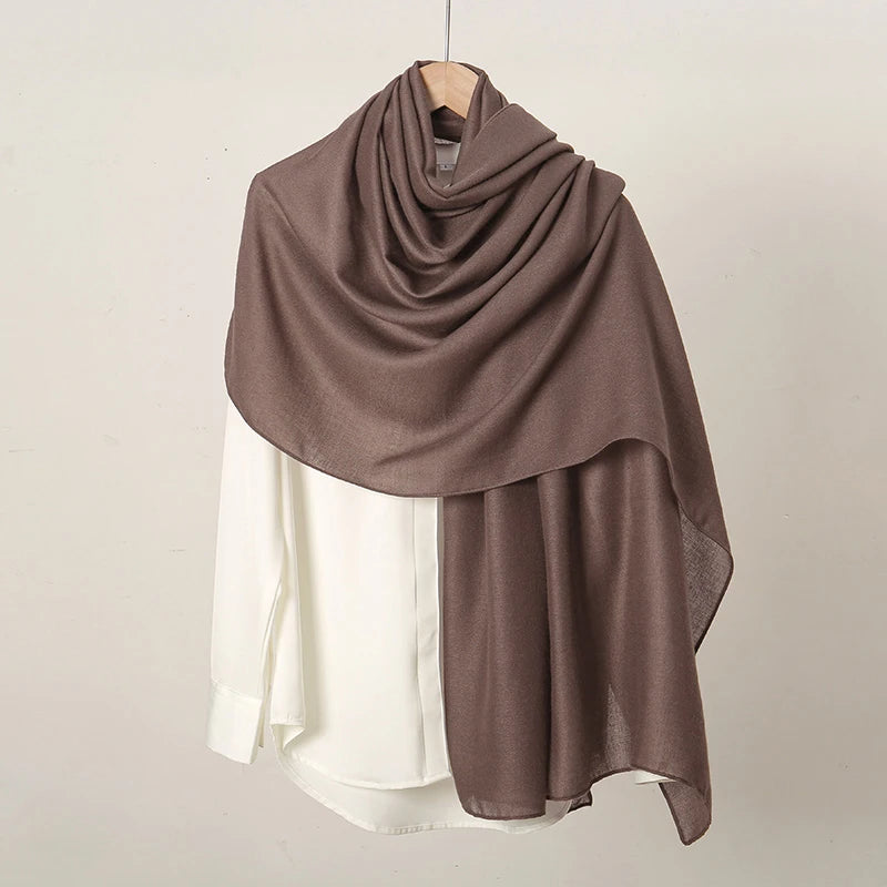 Foulard Hijab en Coton et Lin
