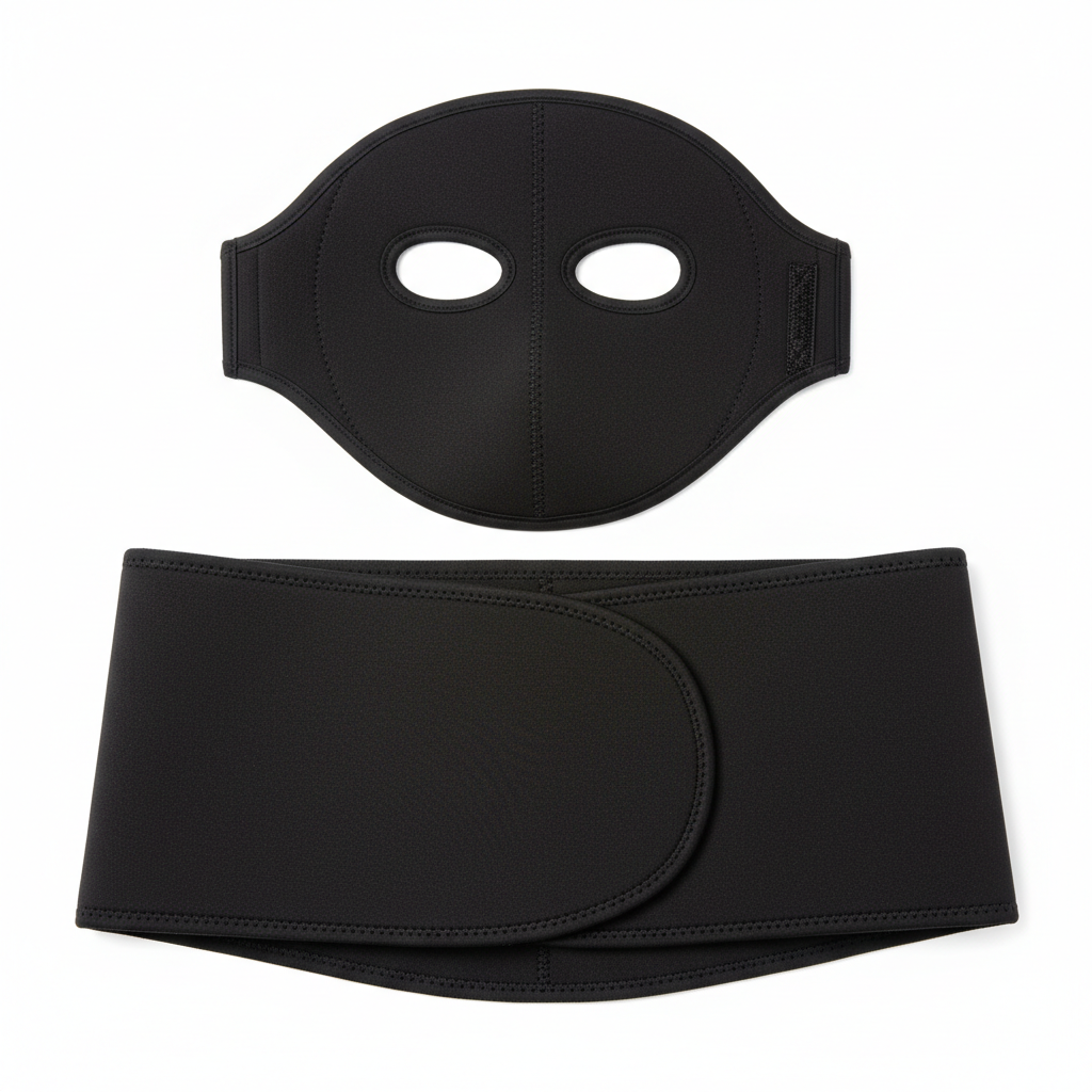 Masque Amincissant Ventre Noir - Pretty Corner Paris